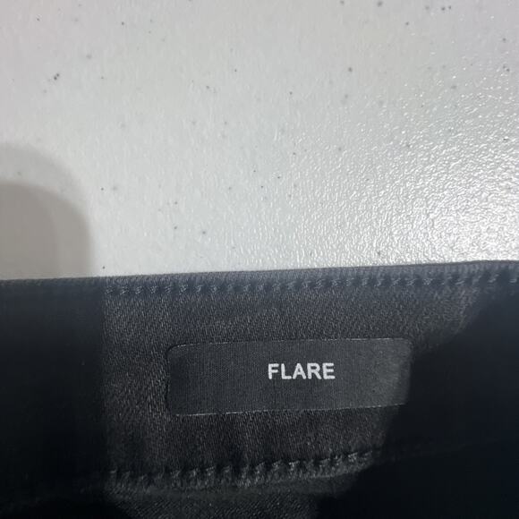 Judy Blue Black Denim Jeans distressed 15 32 eclipse tummy control flare NWT - Picture 13 of 16